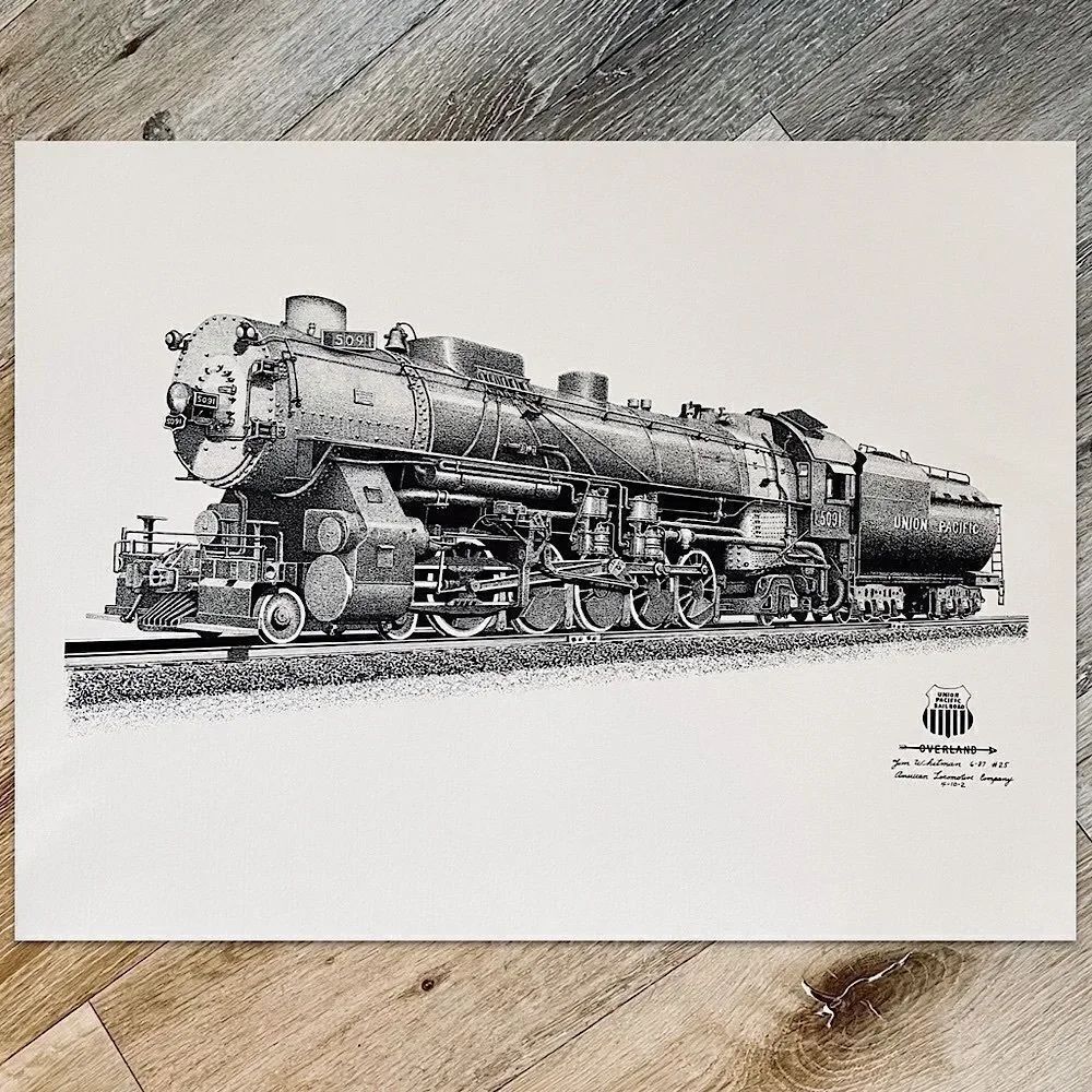 Union Pacific Railroad 5091 Train Prints